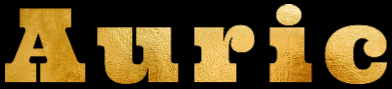 gold text logo